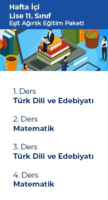 11.sınıf- Lise Esit Agırlık Eğitim Paketi DKHS-LEAEP-11-2021