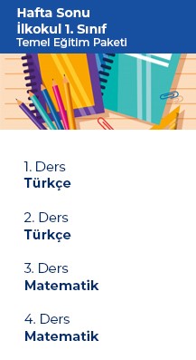 1.sınıf-  İlkokul Temel Eğitim Paketi- HS DKSS-ITEP-1-2021WK