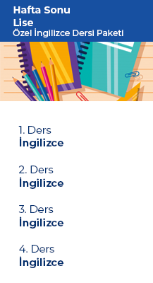 Lise Özel İngilizce Paketi  DKSS-LOIP-3-2021